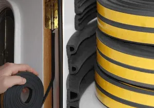Ron dán khung cửa gỗ giữ yên tĩnh không gian sống
