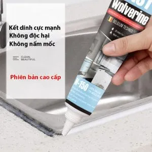 Cách dùng keo silicon tiết kiệm an toàn bền chắc